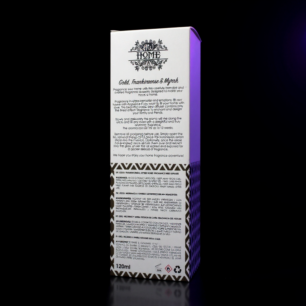 120ml Reed Diffuser - Gold, Frankincense & Myrrh