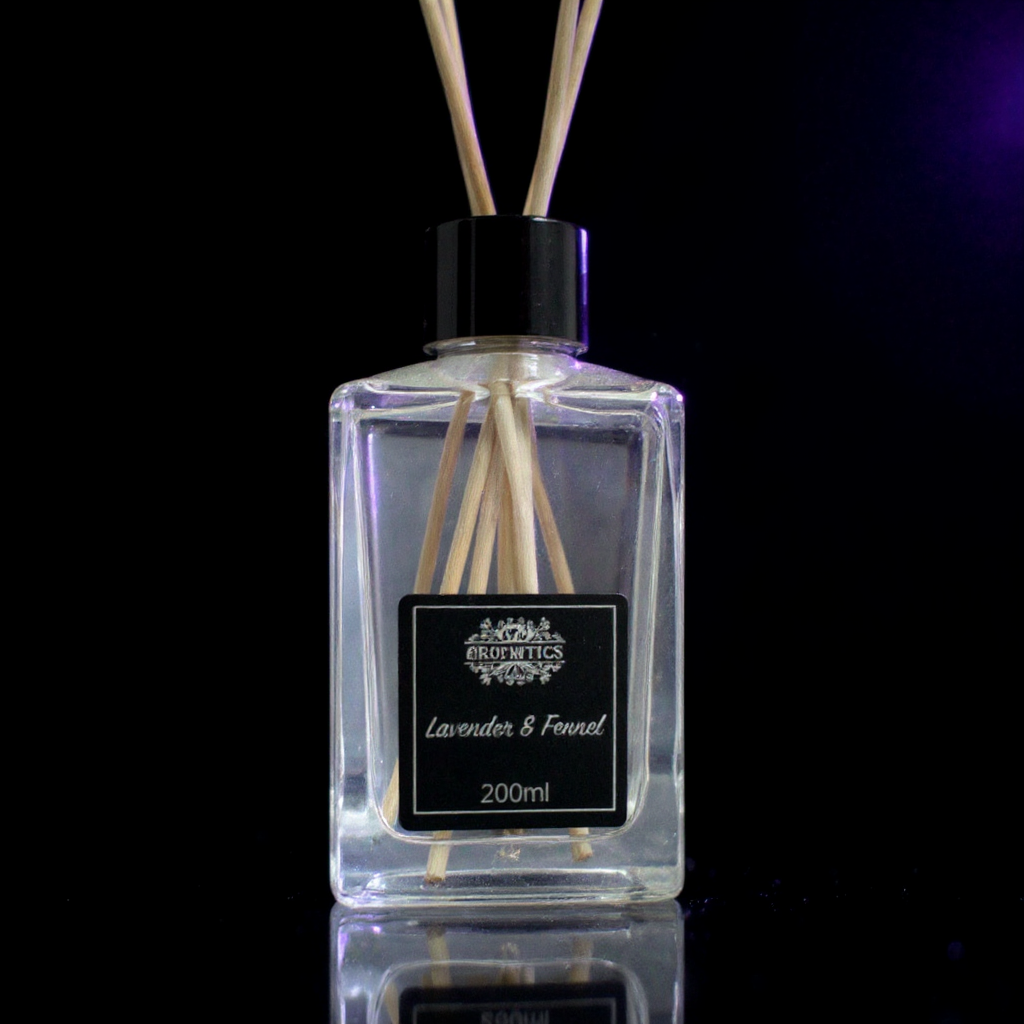 200ml Lavender & Fennel Essential Oil Reed Diffuser
