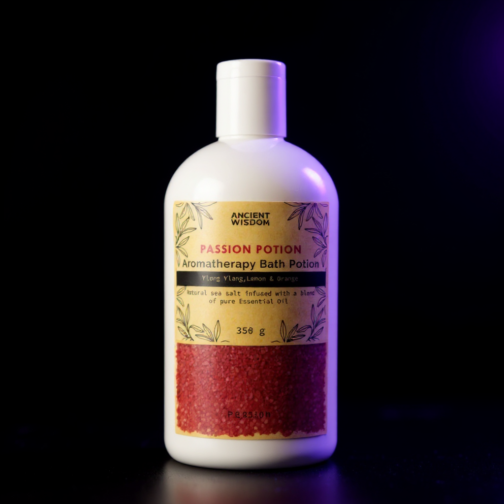 Aromatherapy Bath Potion in Kraft Bag 350g - Passion