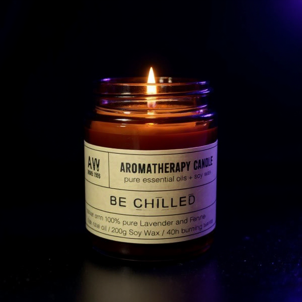 Aromatherapy Soy Candle 200g - Be Chilled