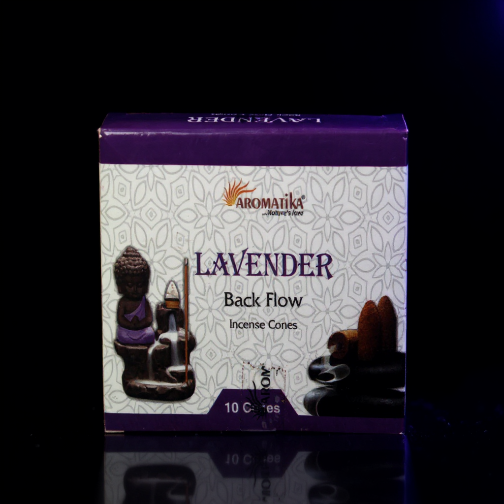 Aromatica Backflow Incense Cones - Lavender