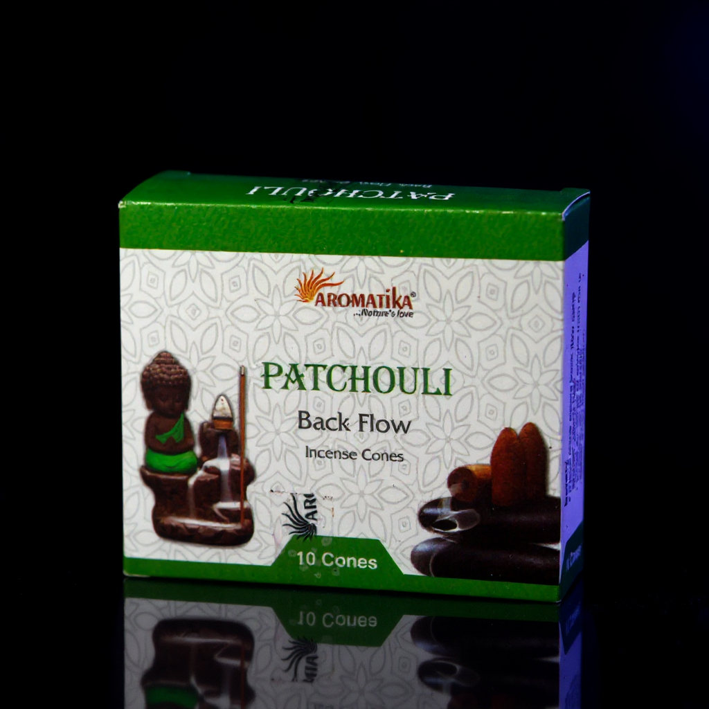 Aromatica Backflow Incense Cones - Patchouli