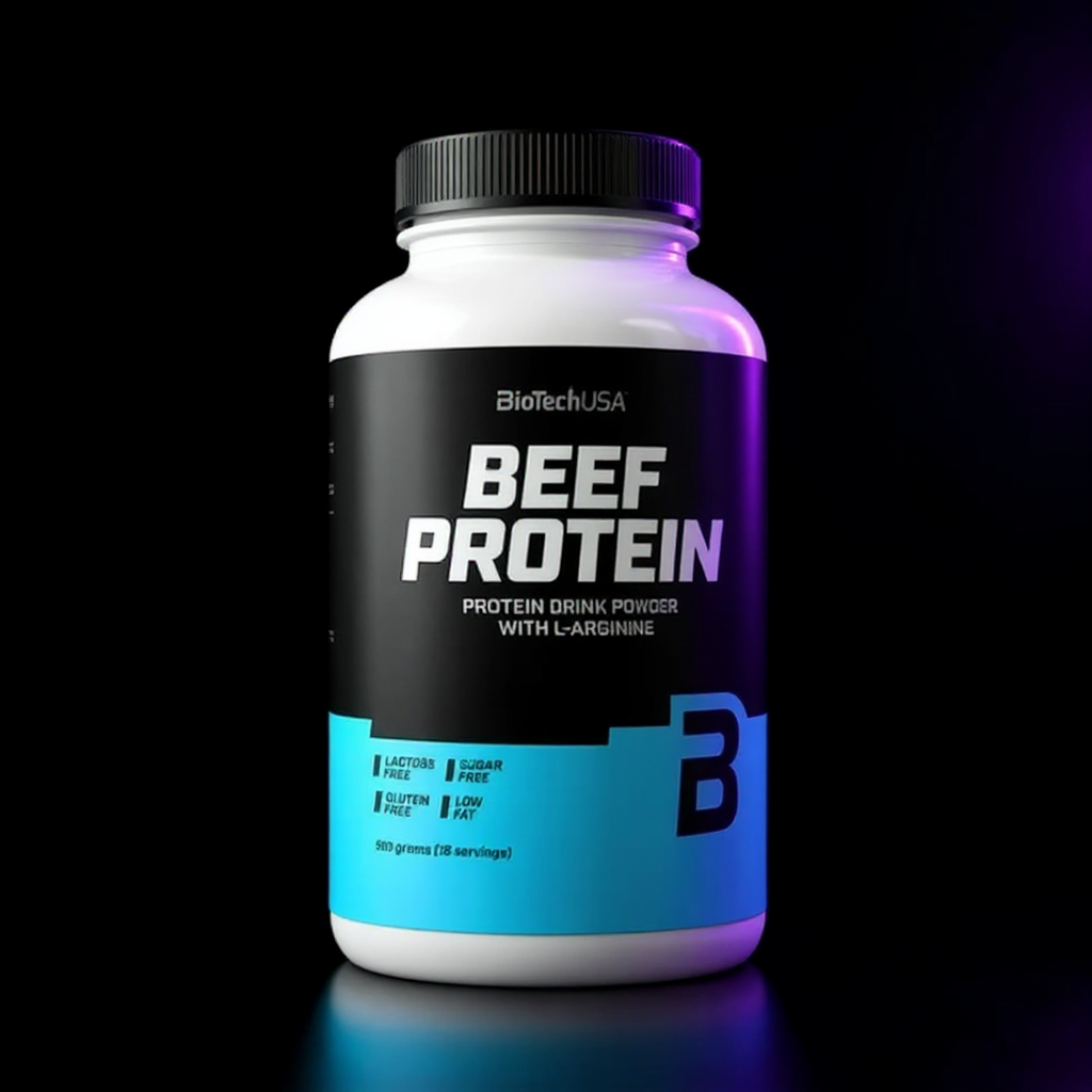 BIOTECHUSA Beef Protein 500g Vanilje-Kaneeli