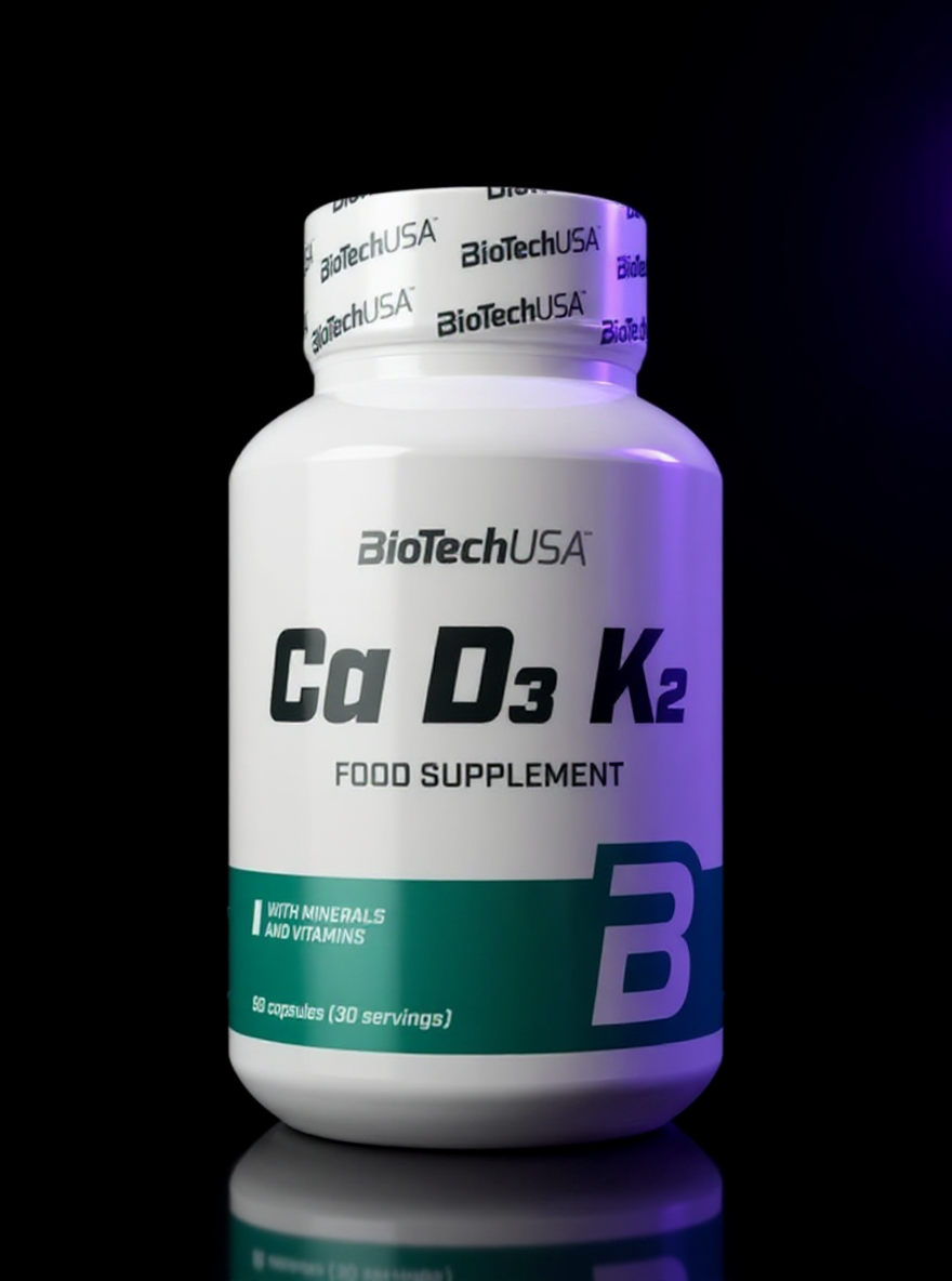 BIOTECHUSA Ca-D3-K2 90caps