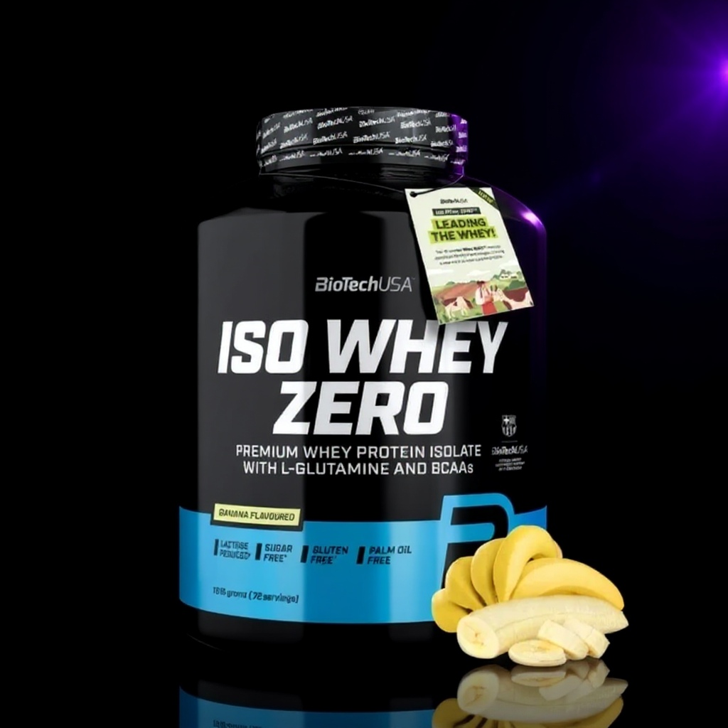 BIOTECHUSA ISO WHEY ZERO 2270g Banaan