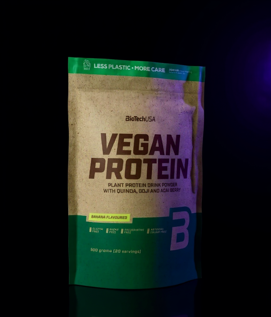 BIOTECHUSA Vegan Protein 500g Banaan