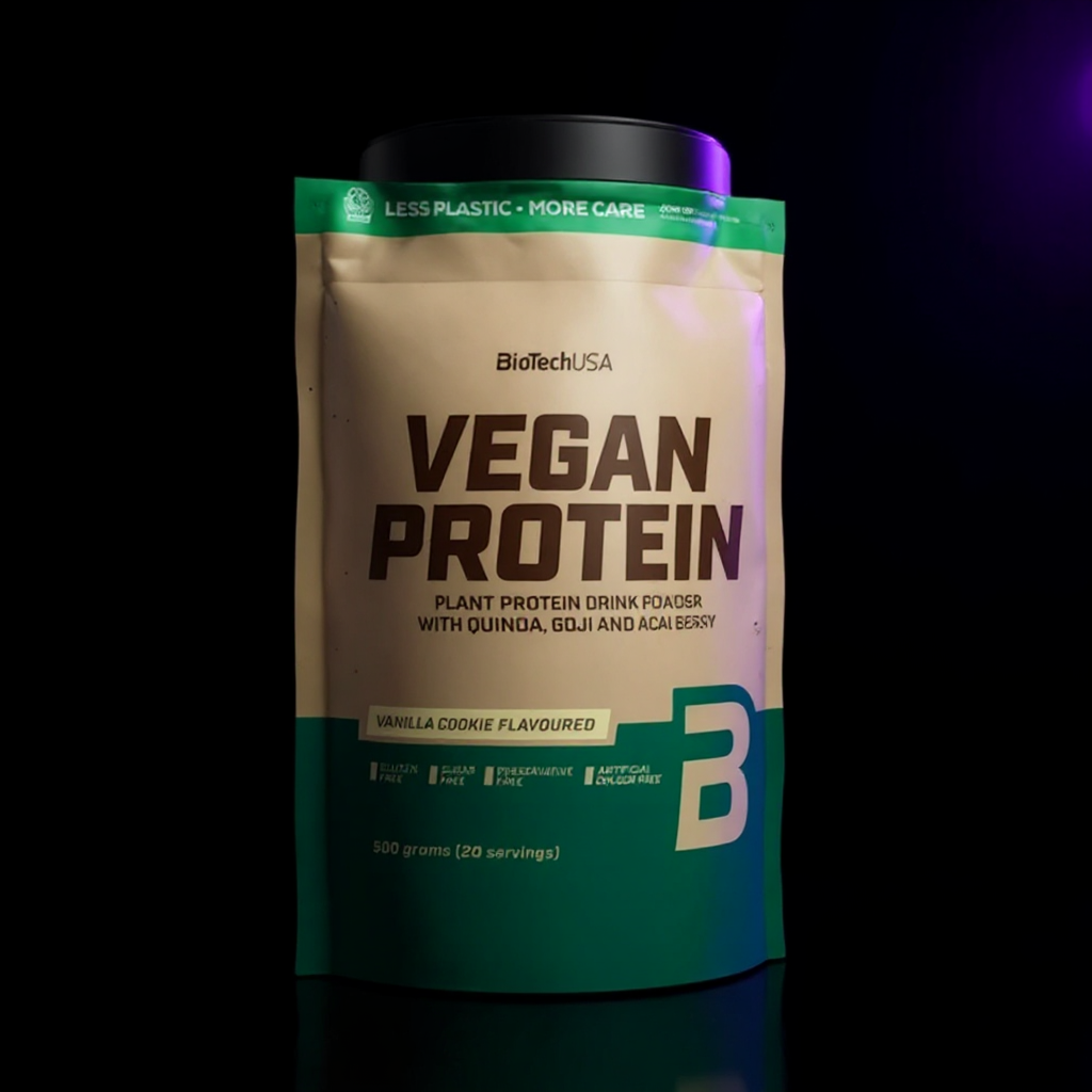 BIOTECHUSA Vegan Protein 500g Vaniljeküpsis