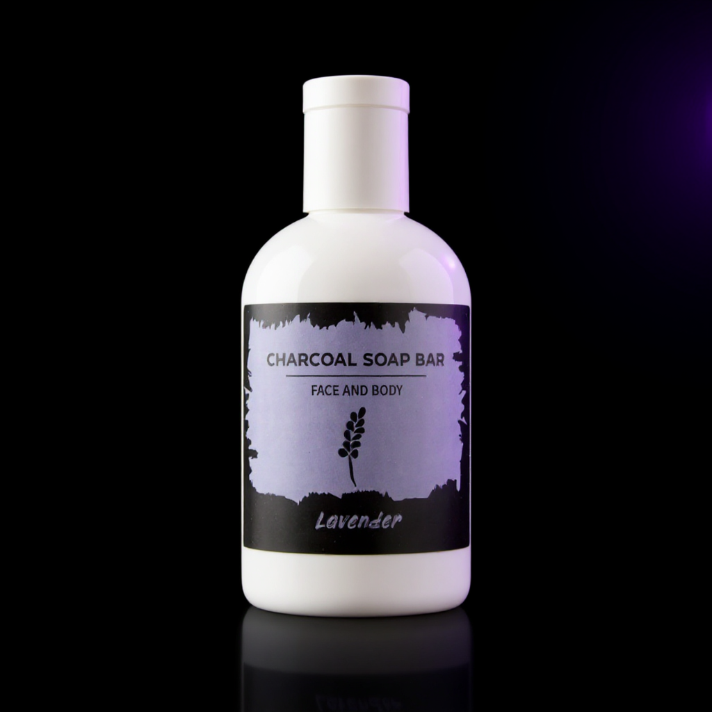 Charcoal Soap 85g - Lavender