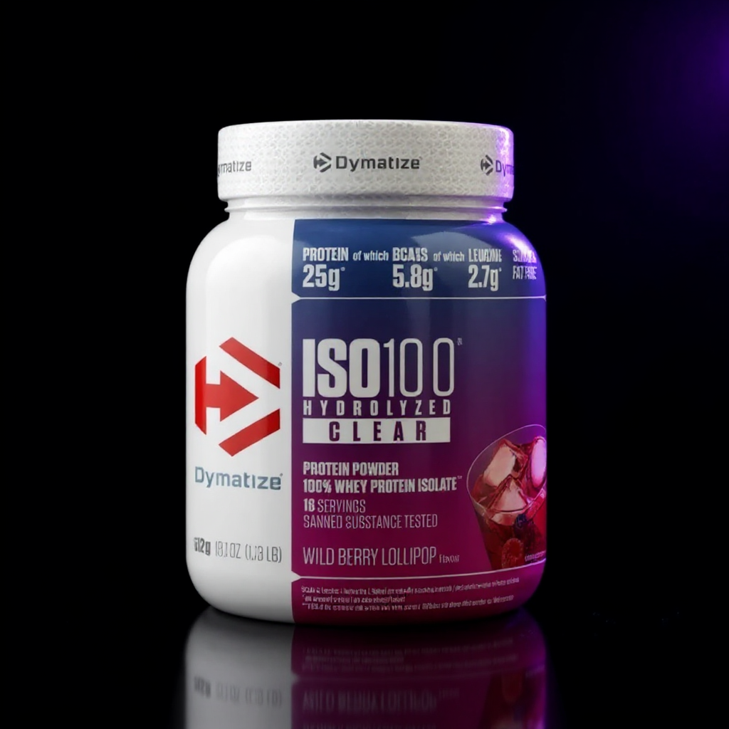 Dymatize ISO 100 Hydrolyzed clear whey protein 512g Metsmarja