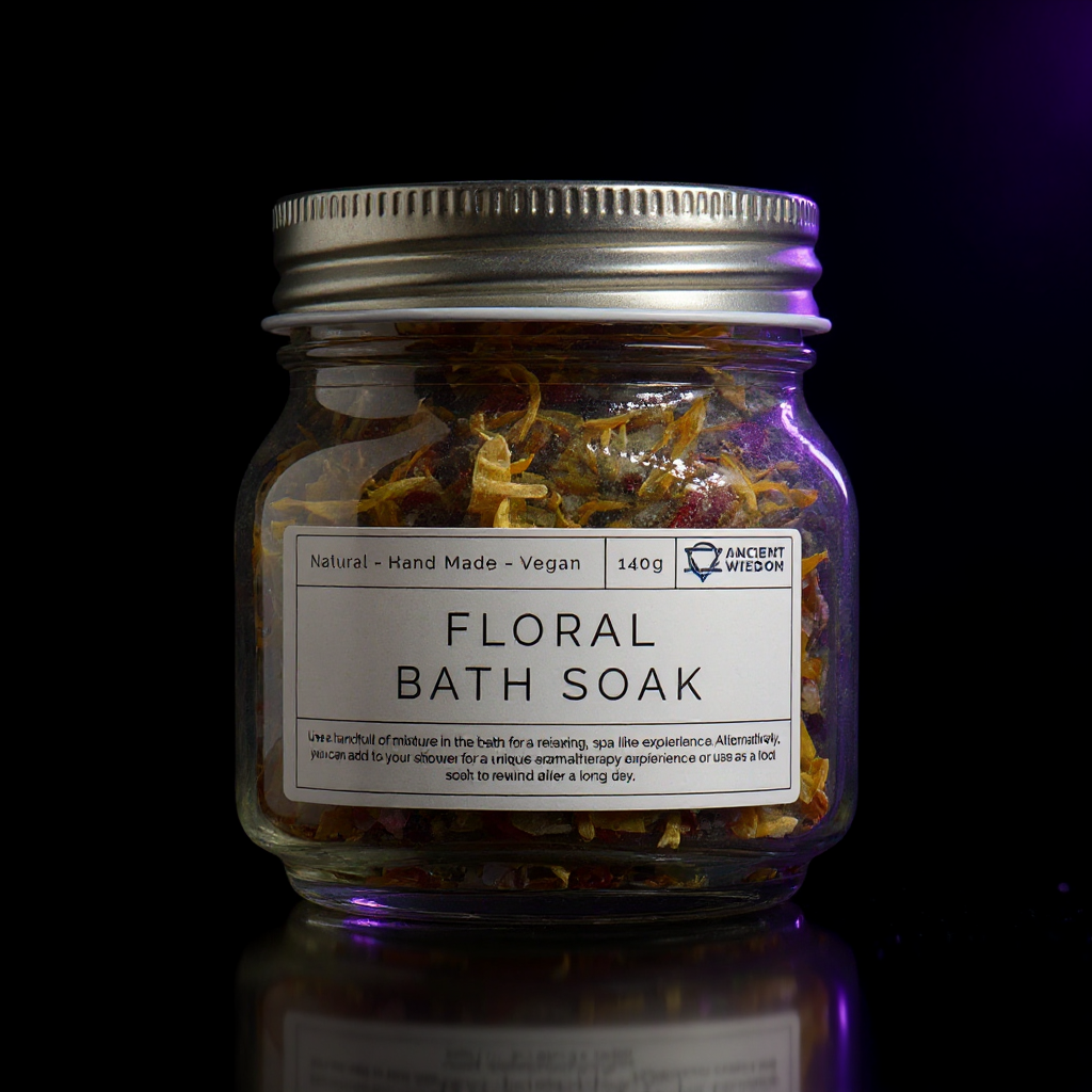 Floral Bath Soak - Natural - 140g