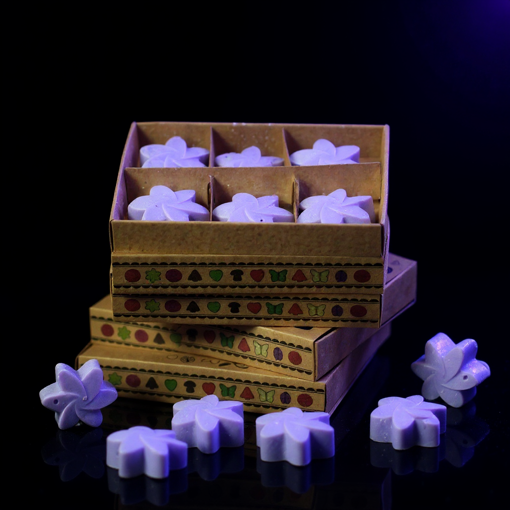 Gift Set of 6 Wax Melts - Lavender Fields