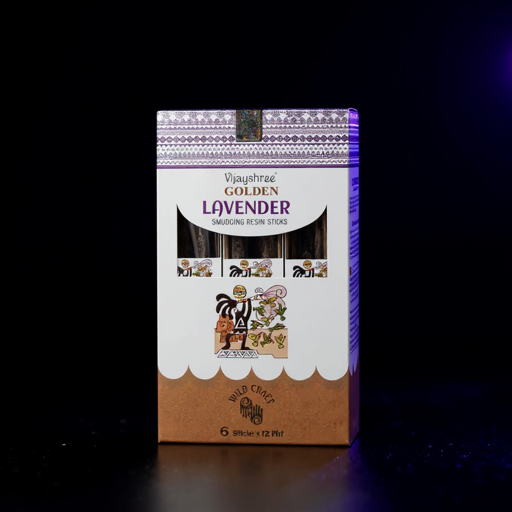 Golden Lavender Smudging Resin Sticks - 30g