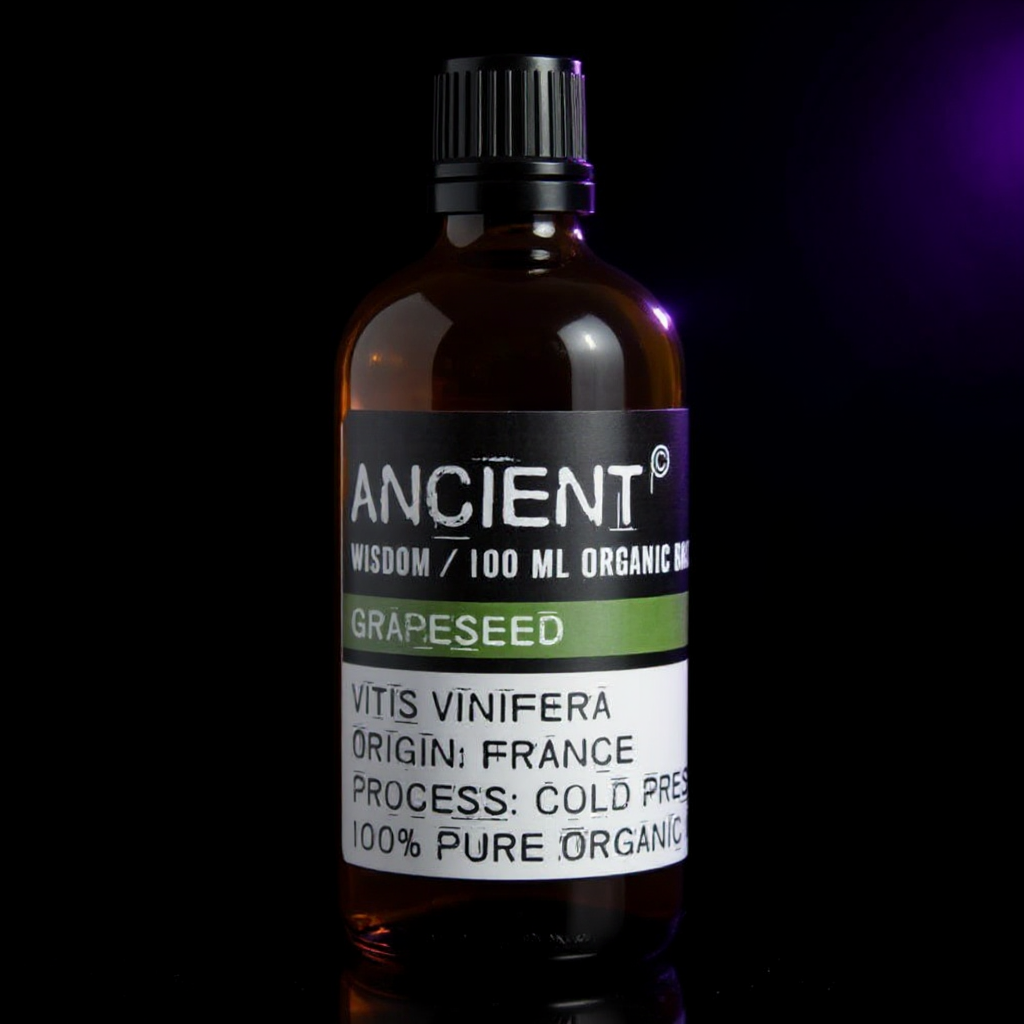 Grapeseed Organic Base Oil - 100ml