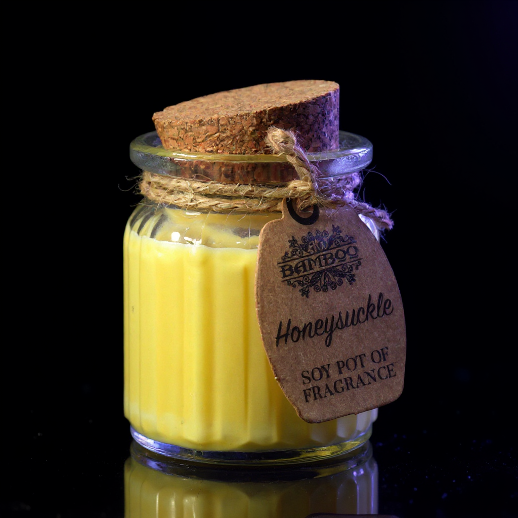 Honeysuckle Soy Pot of Fragrance Candle