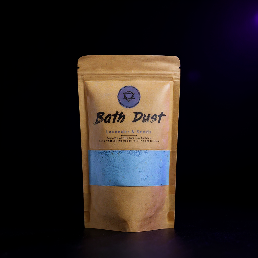 Lavender & Seeds Bath Dust 200g