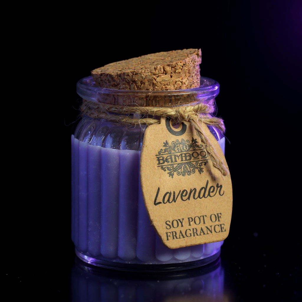 Lavender Soy Pot of Fragrance Candles