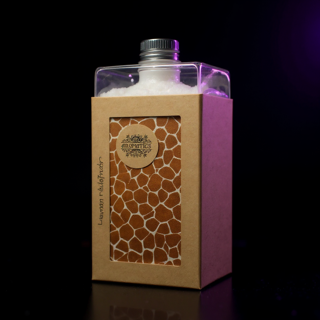 Luxury Lavender Wheat Bag in Gift Box - Madagascar Giraffe