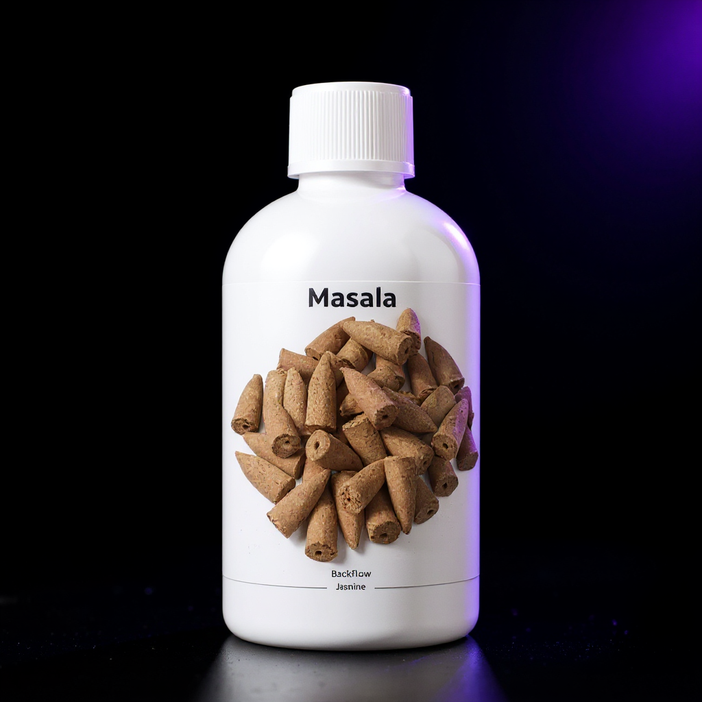 Masala Backflow Incense pack of 10 - Jasmine