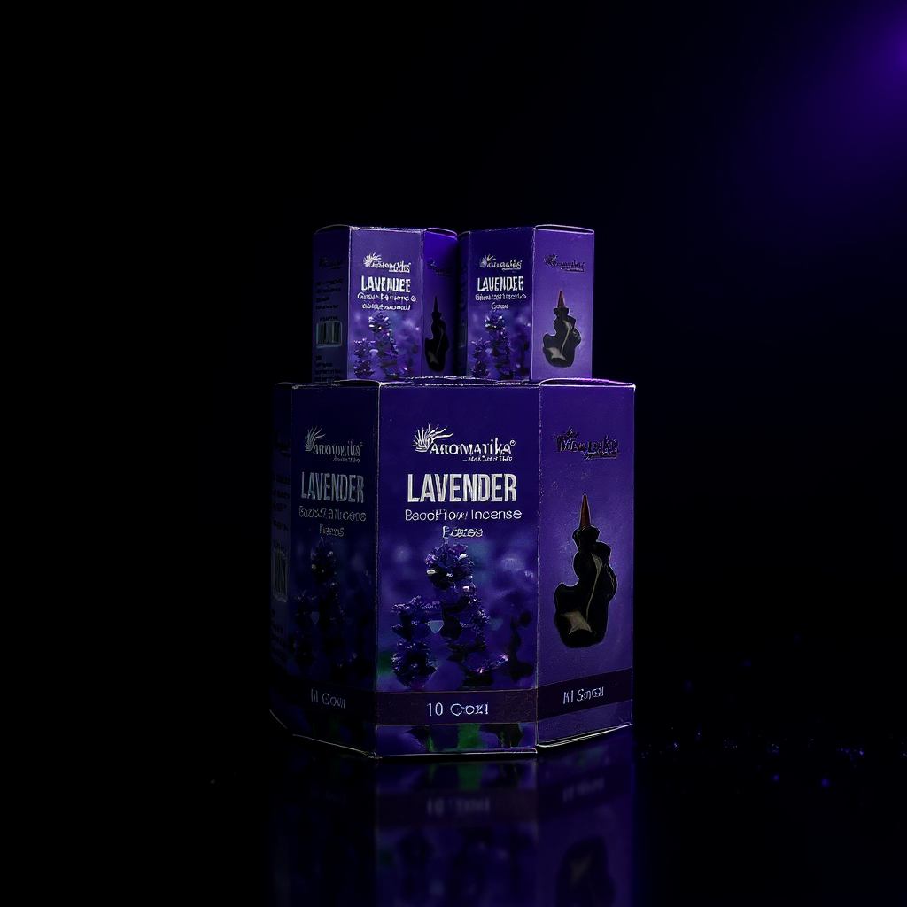 Masala Backflow Incense pack of 10 - Lavender