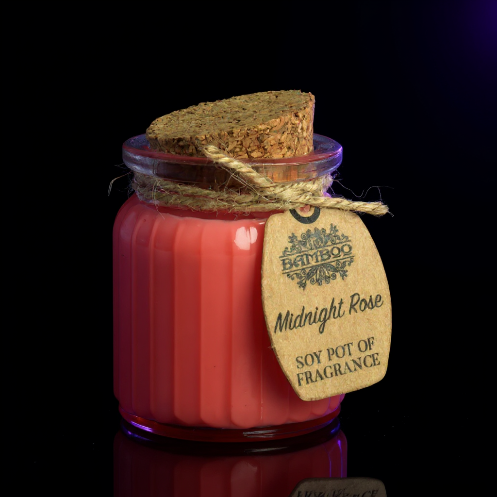 Midnight Rose Soy Pot of Fragrance Candle