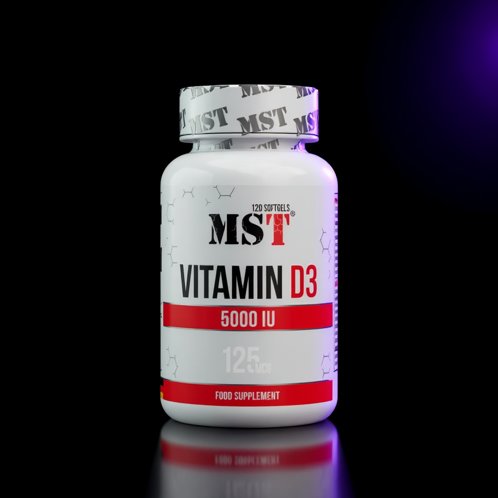 MST D3 5000 IU 120 softgels