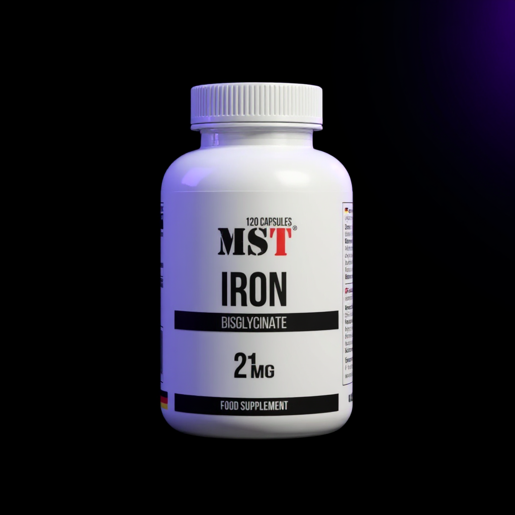 MST Iron bisglycinate 21mg 120caps