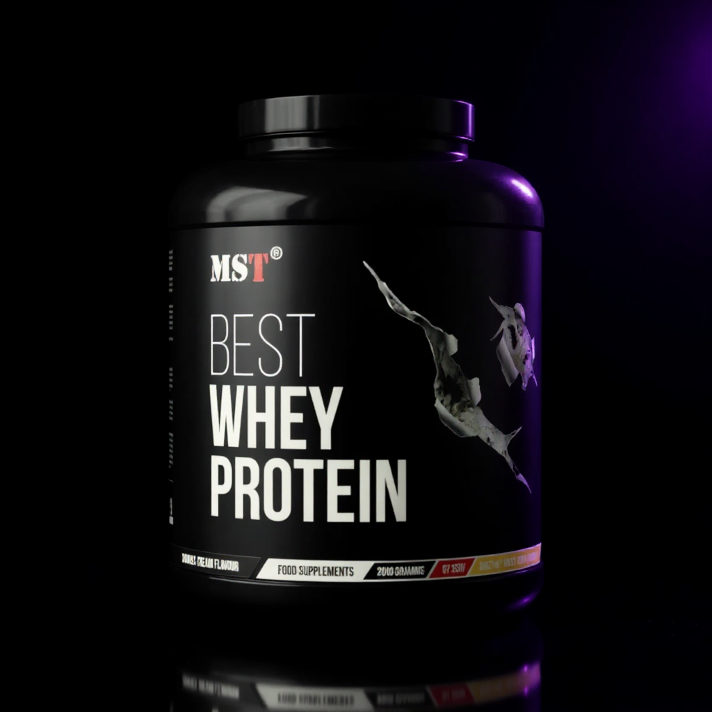 MST Protein Best Whey + Enzymes 2010g Küpsised ja kreem