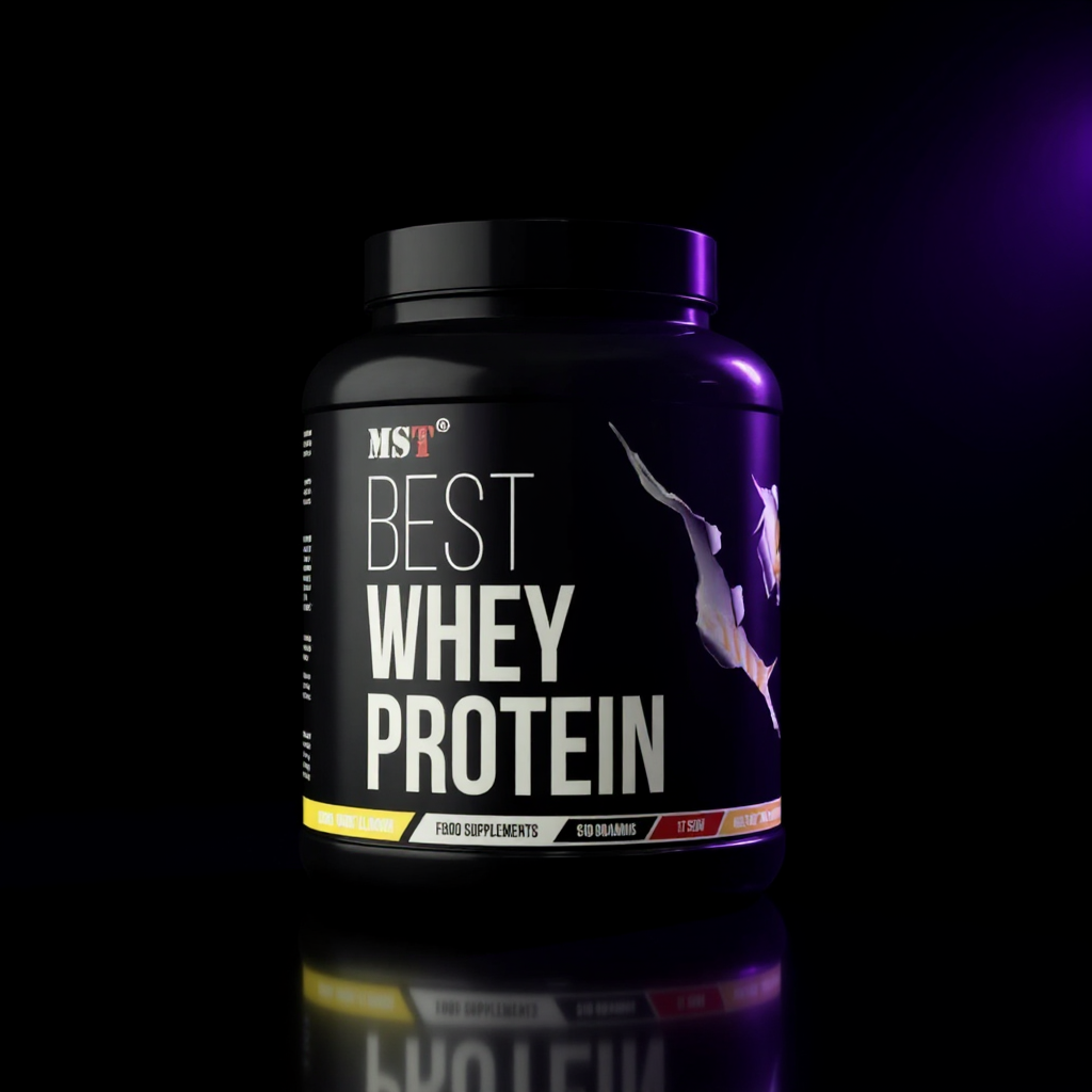 MST Protein Best Whey + Enzymes 510g Banaanijogurt