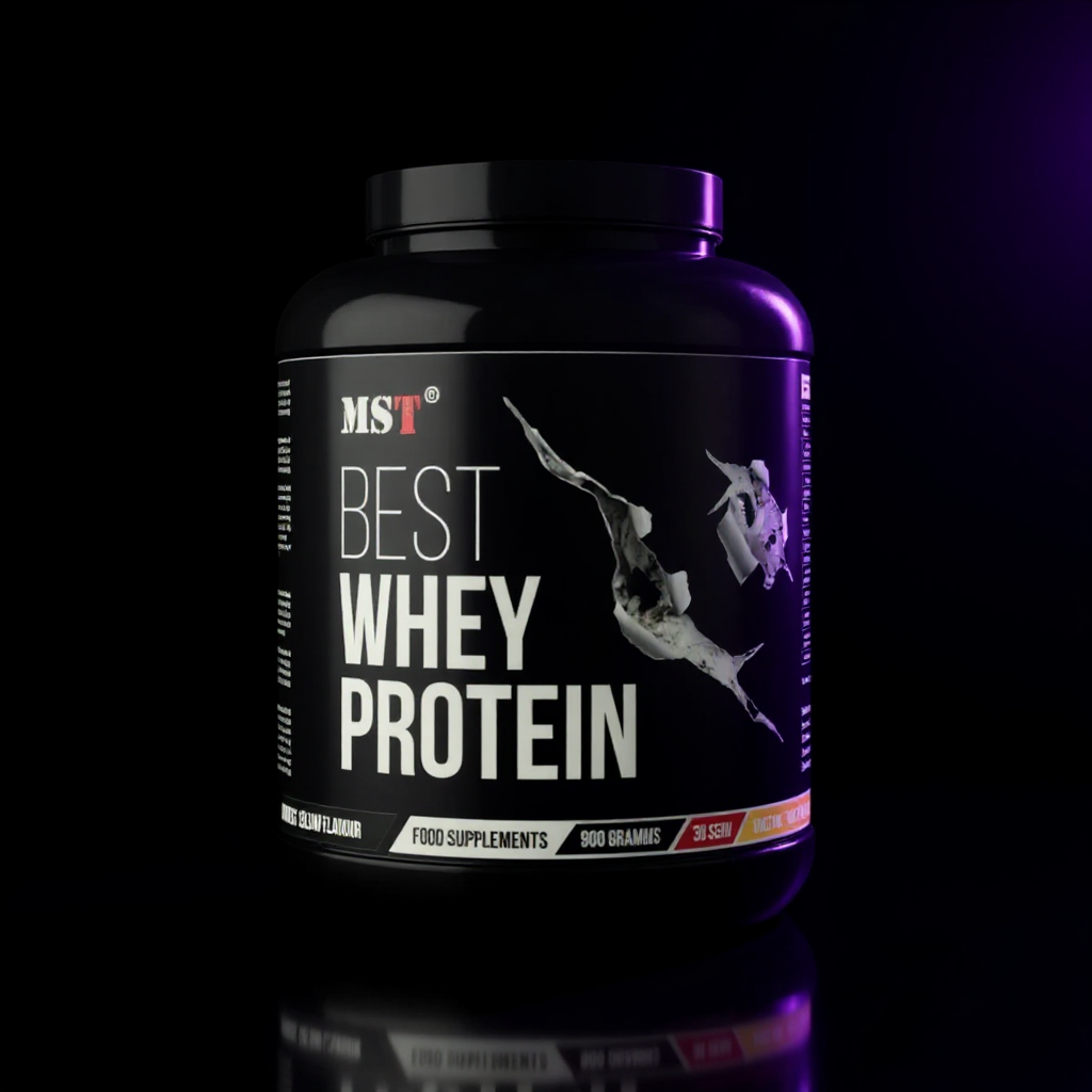 MST Protein Best Whey + Enzymes 900g Küpsised ja kreem