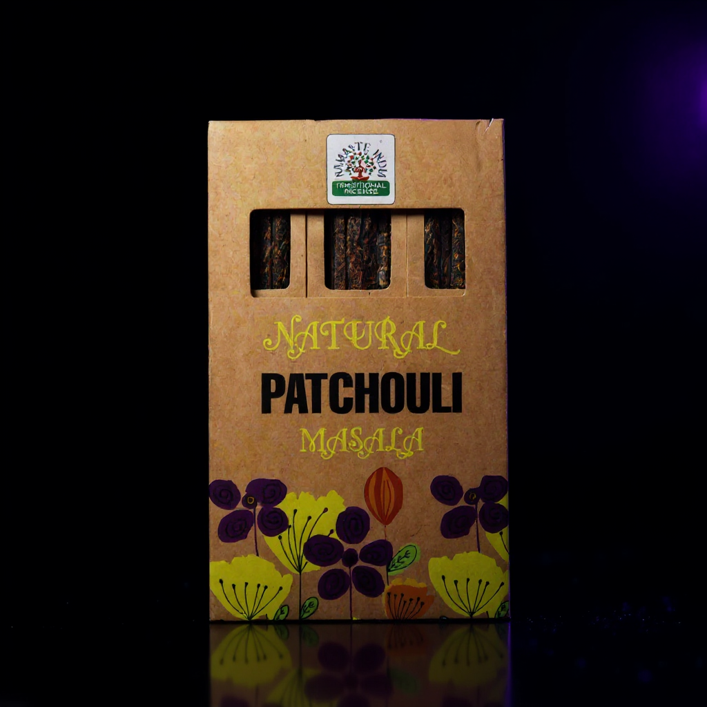 Natural Botanical Masala Incense - Patchouli