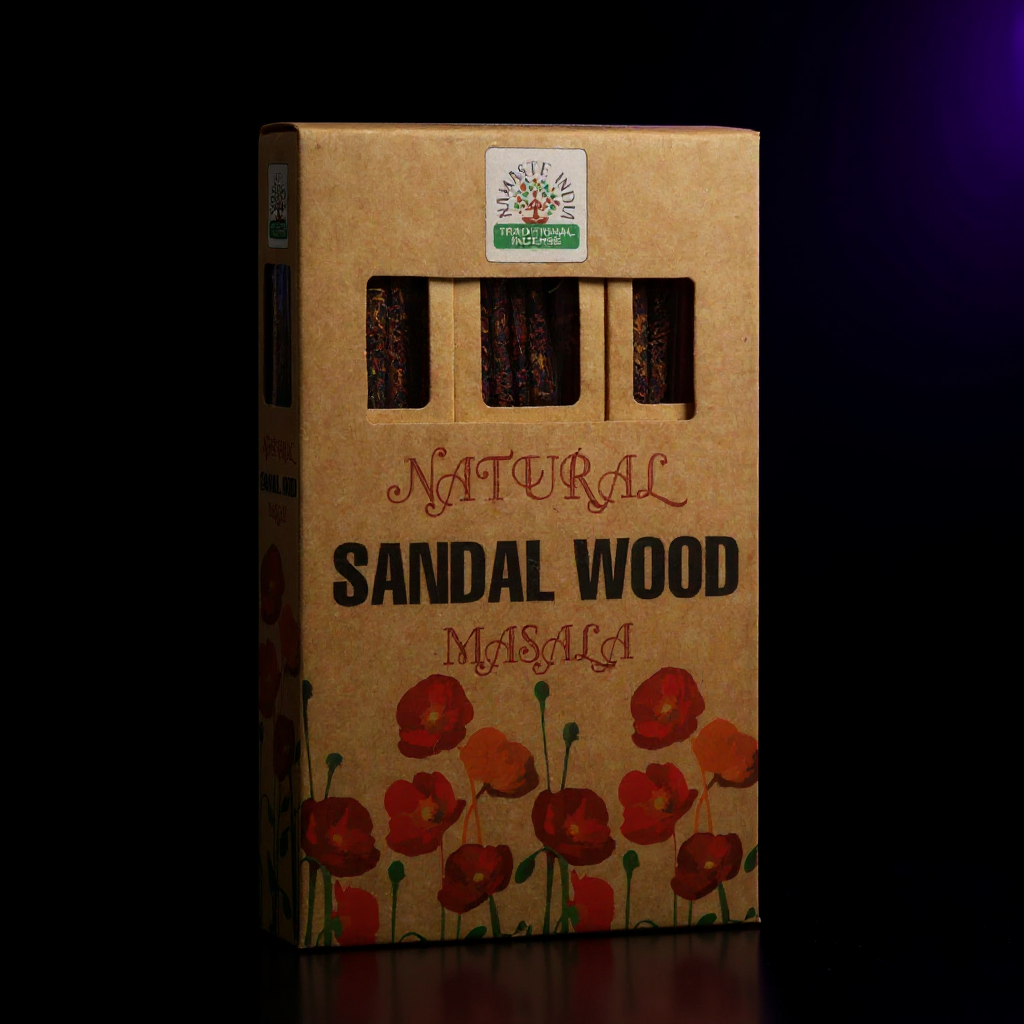 Natural Botanical Masala Incense - Sandalwood