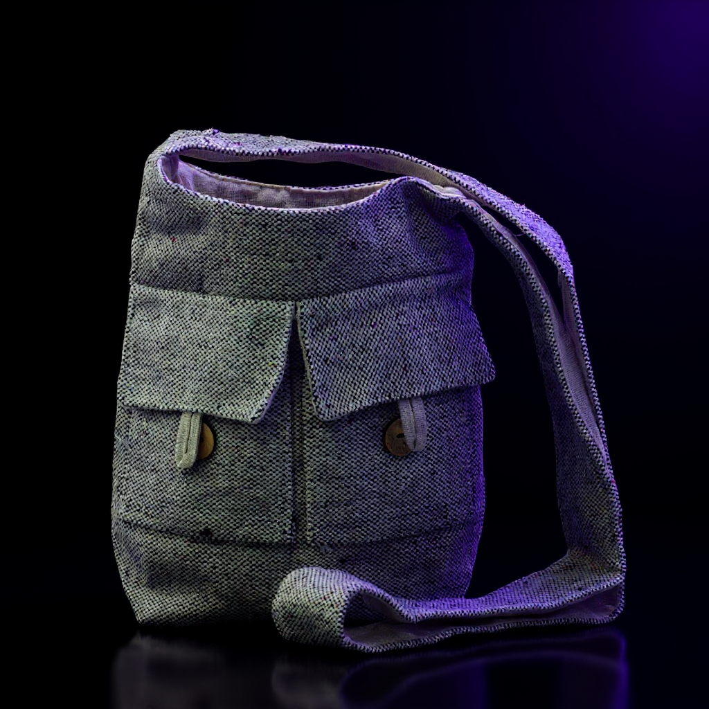 Natural Tones Two Pocket Bags - Soft Lavender - Medium