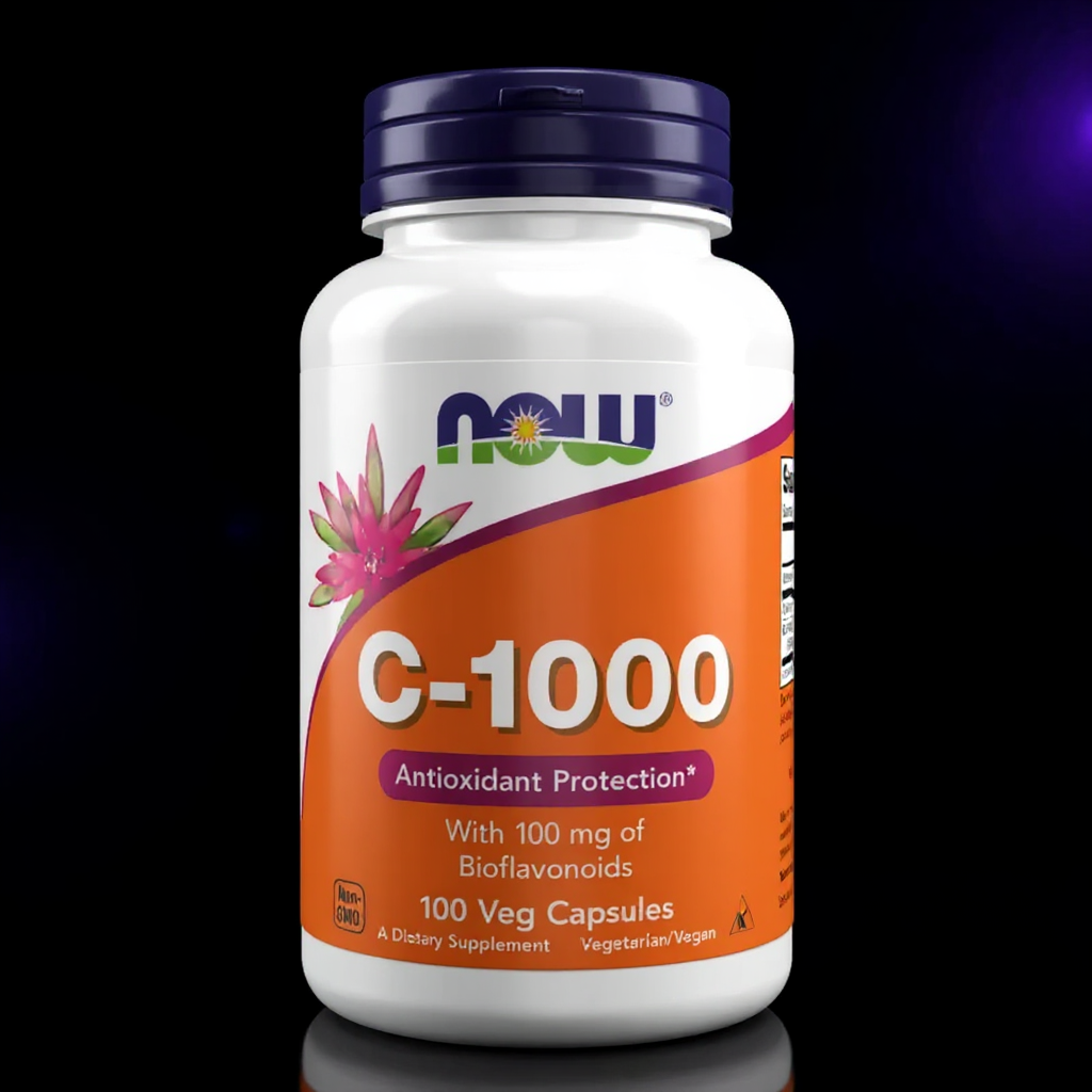 NOW C-1000 With Bioflavonoids 100 veg. caps.