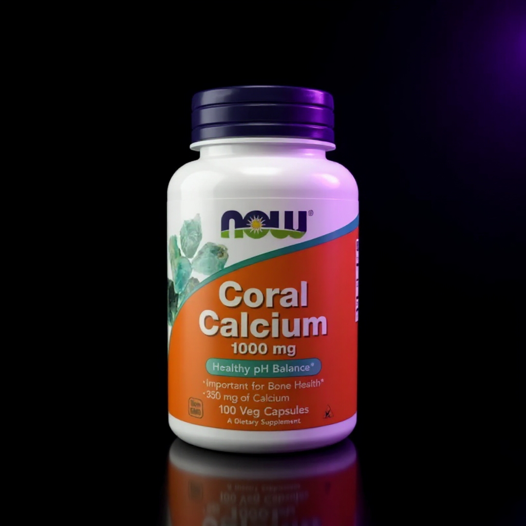 NOW Coral Calcium 1000mg 100 veg. caps.