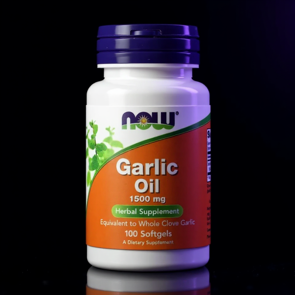 NOW Garlic Oil 1500mg 100 softgels