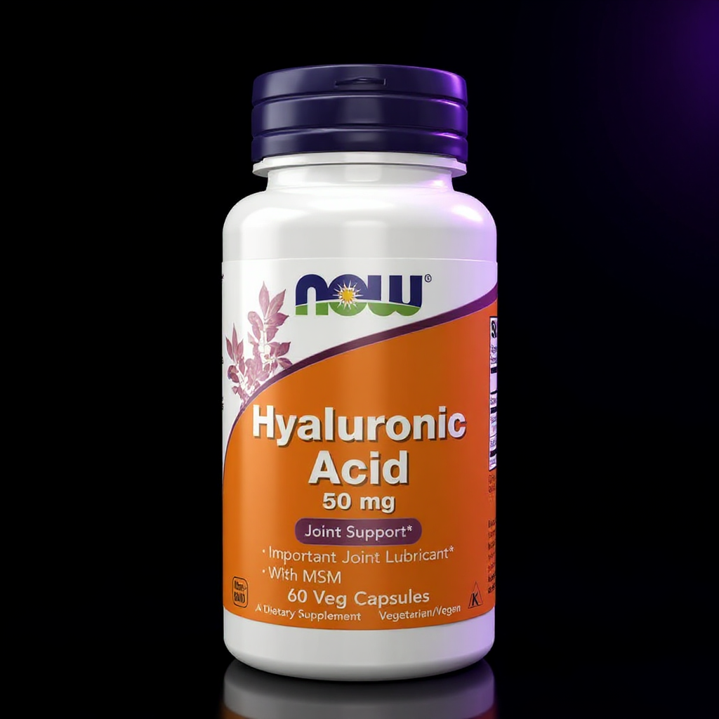 NOW Hyaluronic Acid 50mg + MSM 60caps