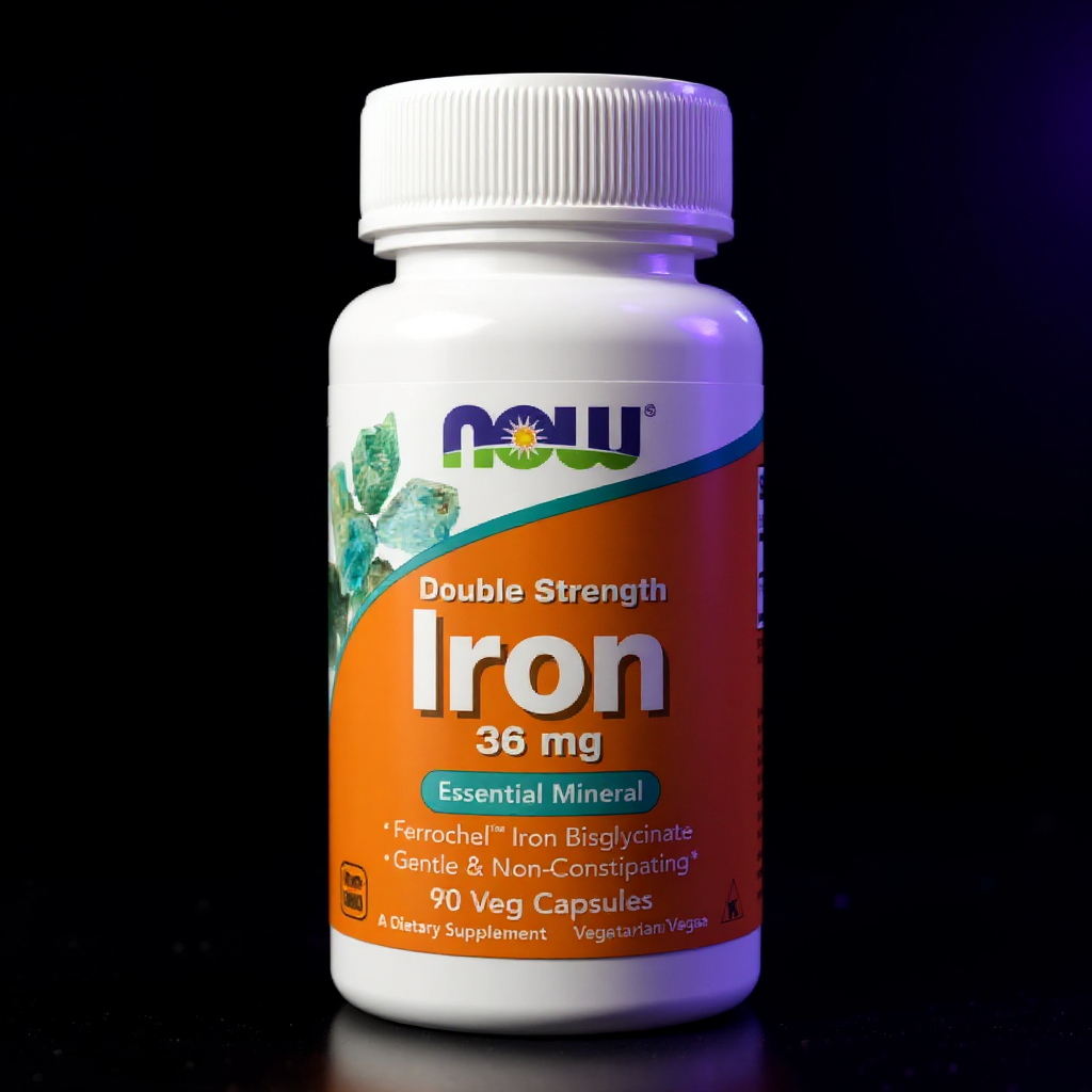 NOW Iron 36mg Ferrochel 90caps