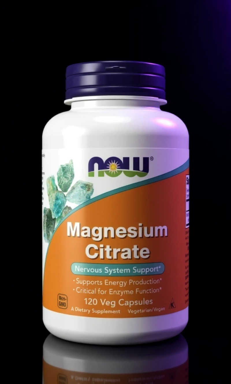 NOW Magnesium Citrate 120caps