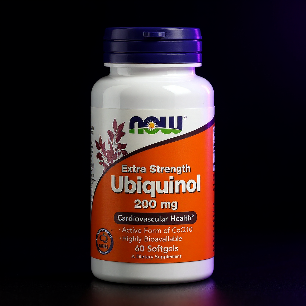 NOW Ubiquinol 200mg 60 softgels