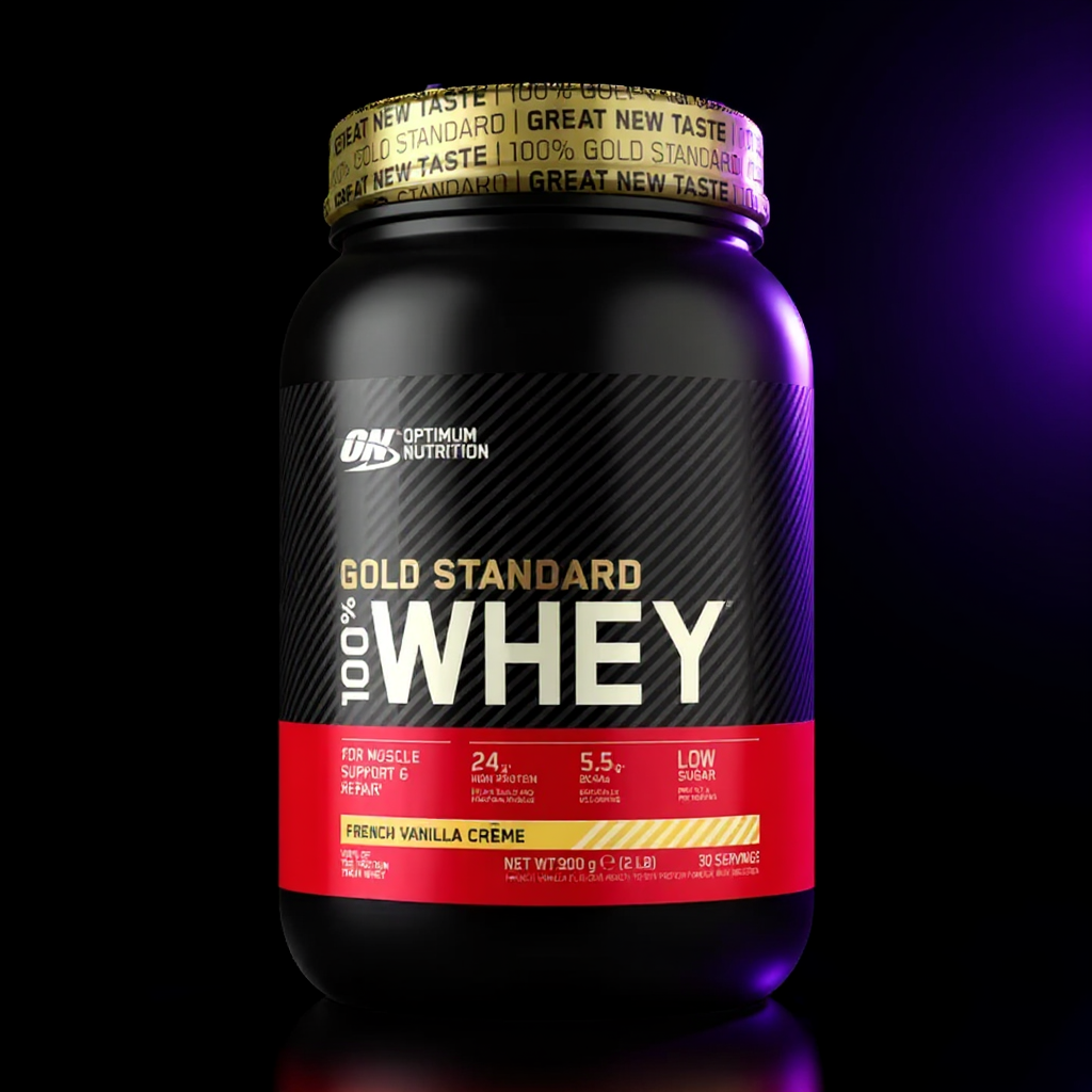 Optimum-nutrition Gold Standard 100% Whey 900g Prantsuse vaniljekreem