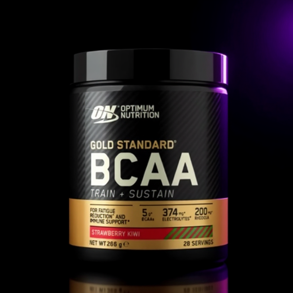 Optimum-nutrition Gold Standard BCAA 266g Maasika-kiivi