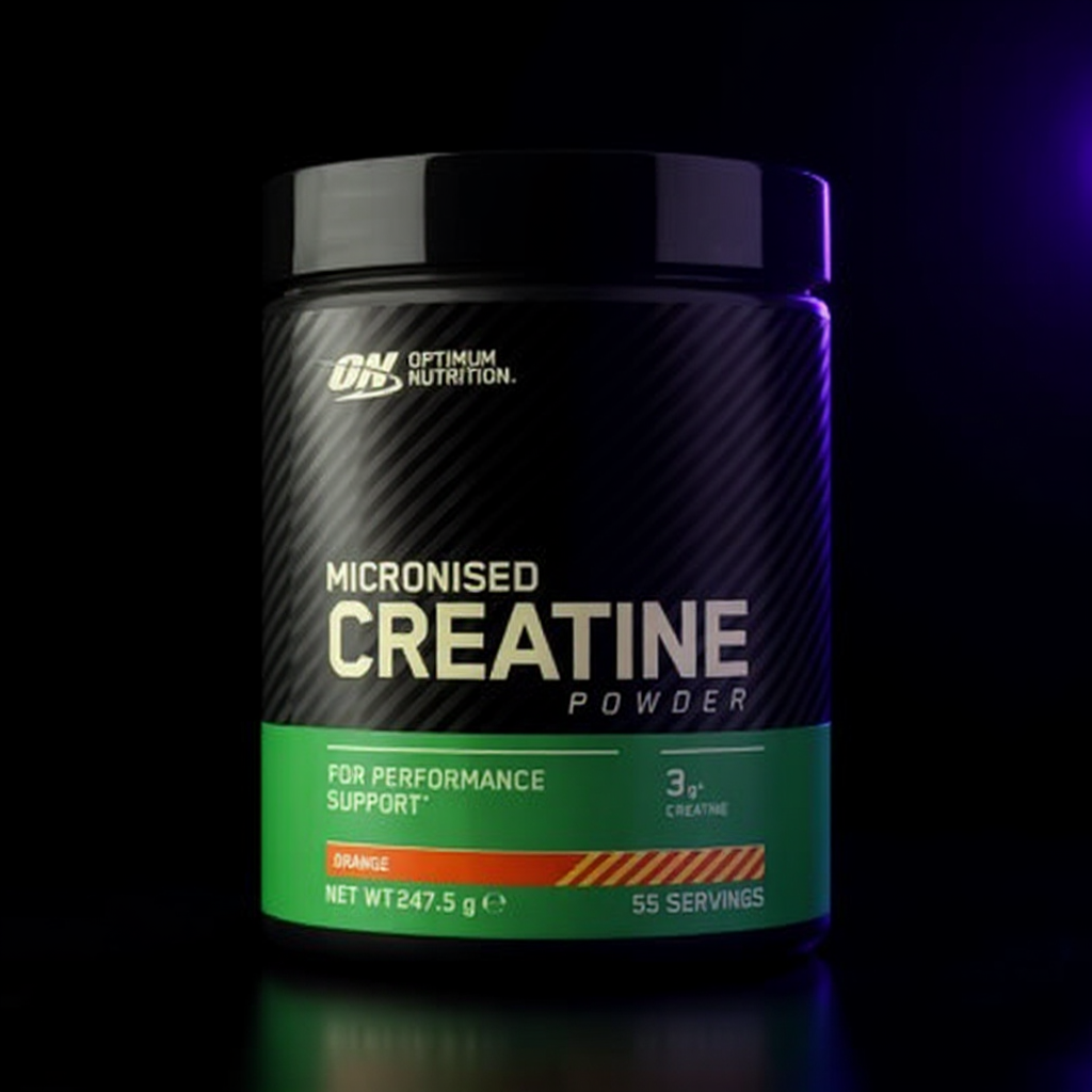 Optimum-nutrition Micronised Creatine 247,5g Apelsin