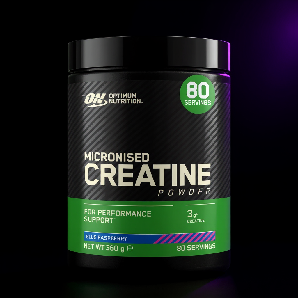 Optimum-nutrition Micronised Creatine 360g Sinine vaarikas