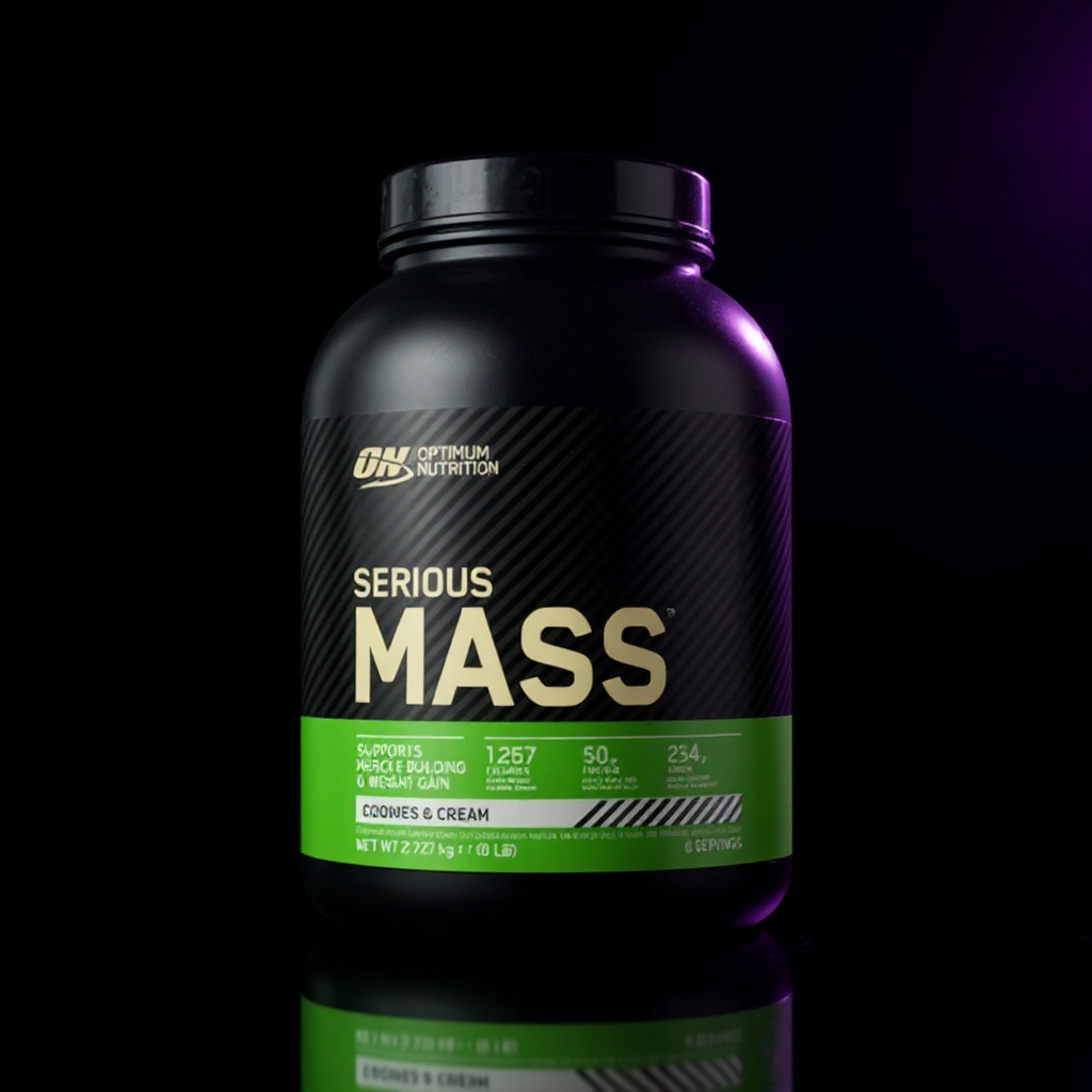 Optimum Nutrition Serious Mass 2.73kg Küpsised ja kreem