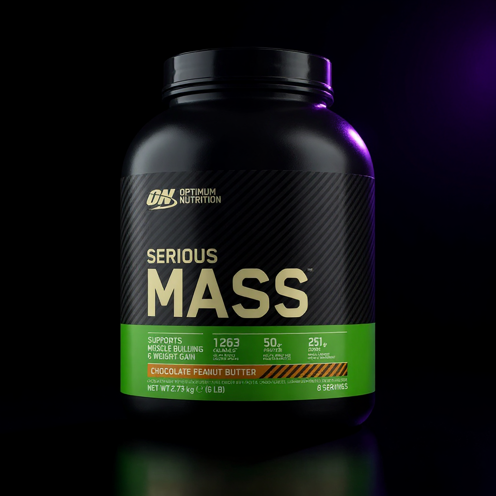 Optimum Nutrition Serious Mass 2.73kg Šokolaadi-maapähklivõi
