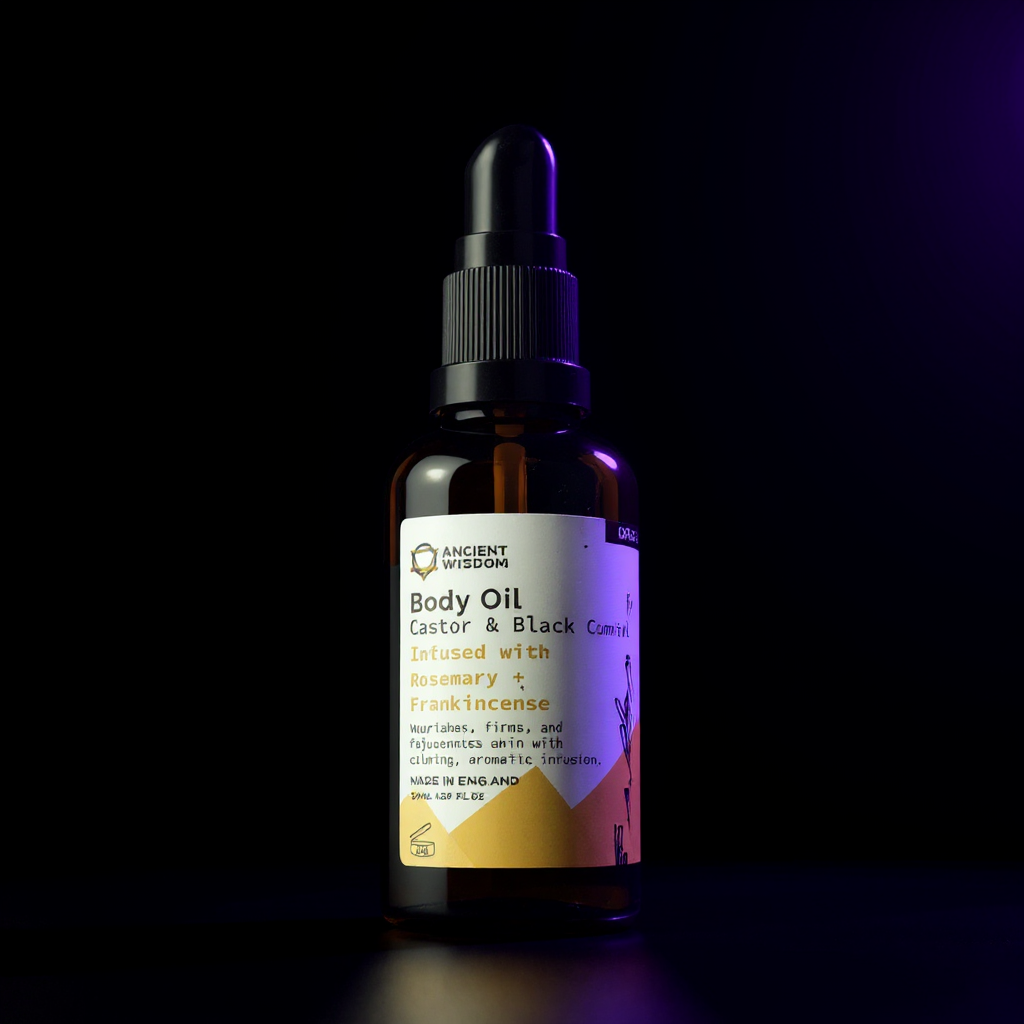 Organic Body Oil 50ml - Rosemary & Frankincense