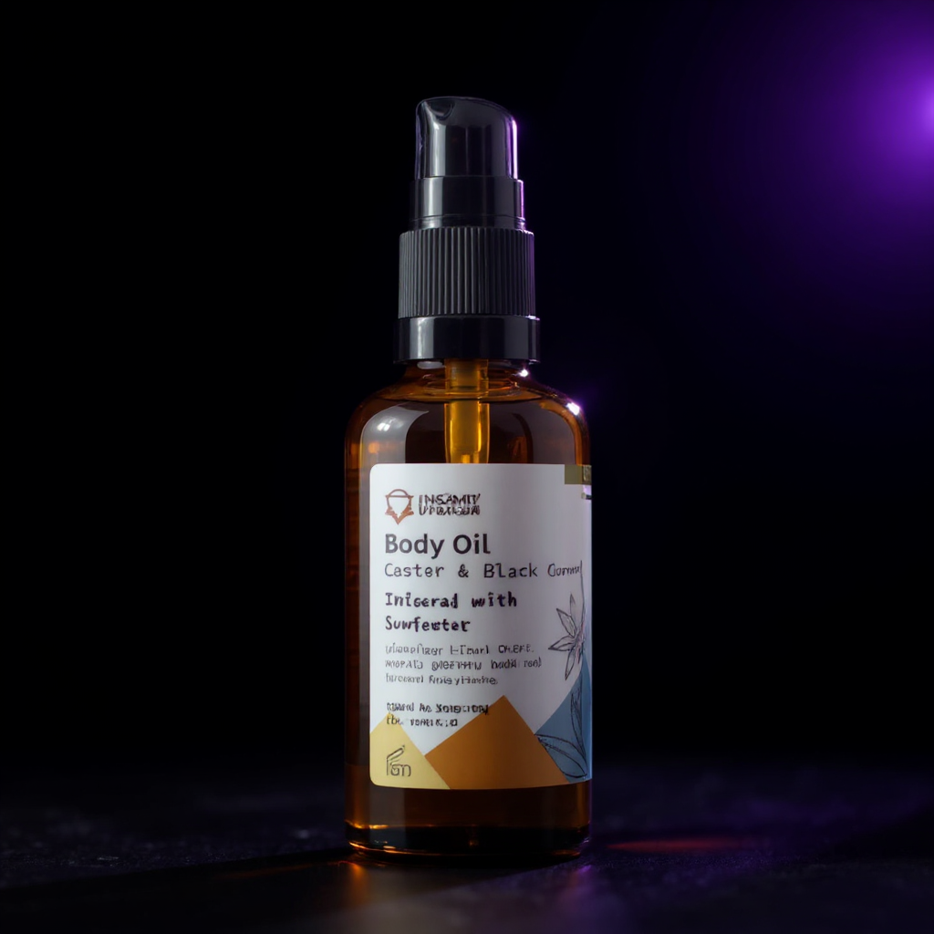 Organic Body Oil 50ml - Sandalwood & Myrrh