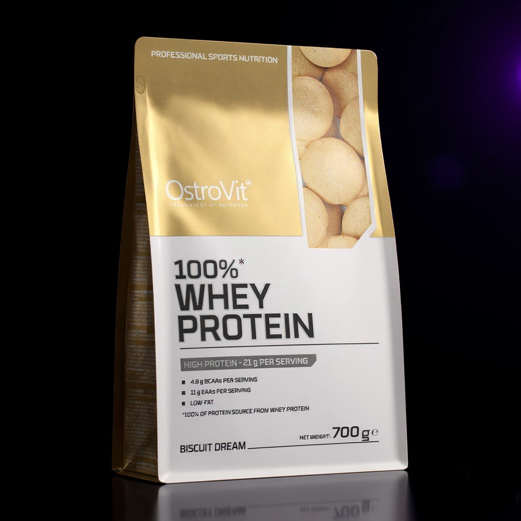 OstroVit 100% Whey Protein 700g Biskviidi unistus