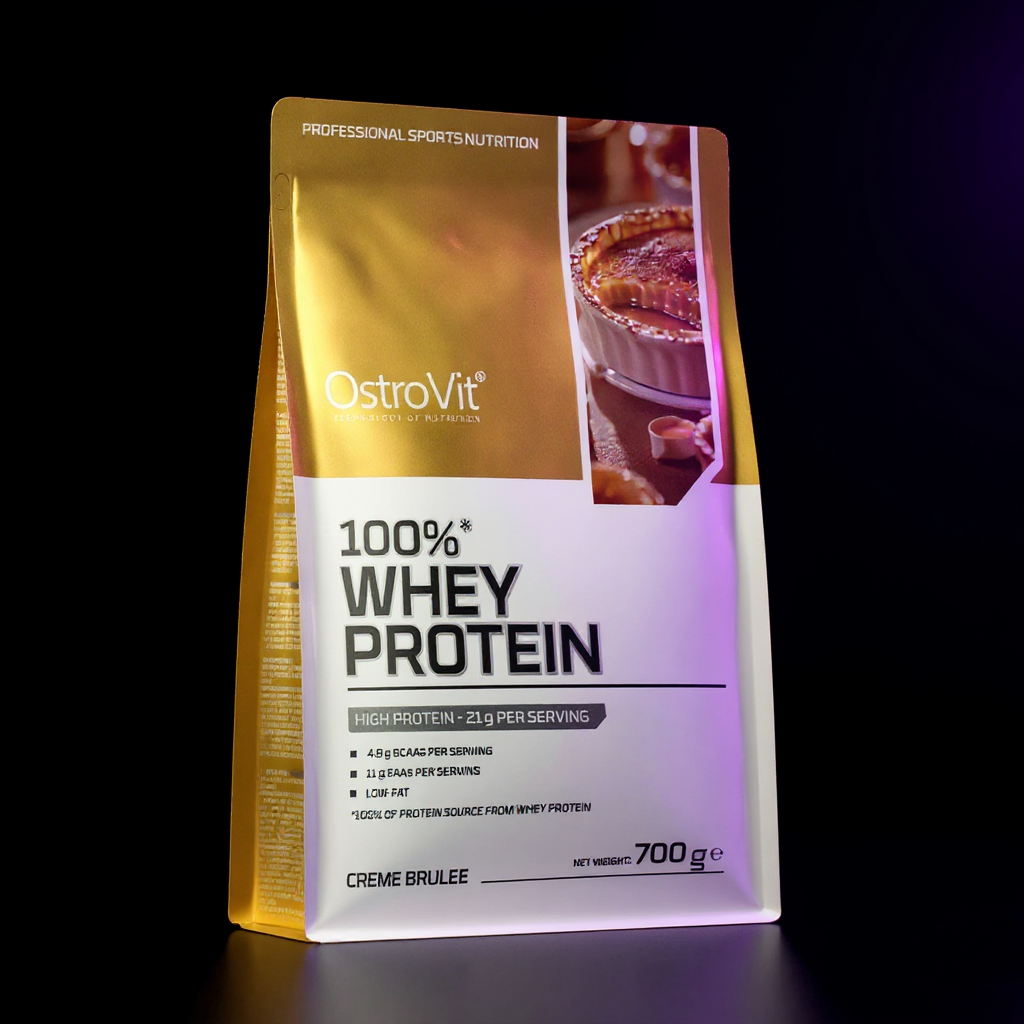 OstroVit 100% Whey Protein 700g Kreembrülee