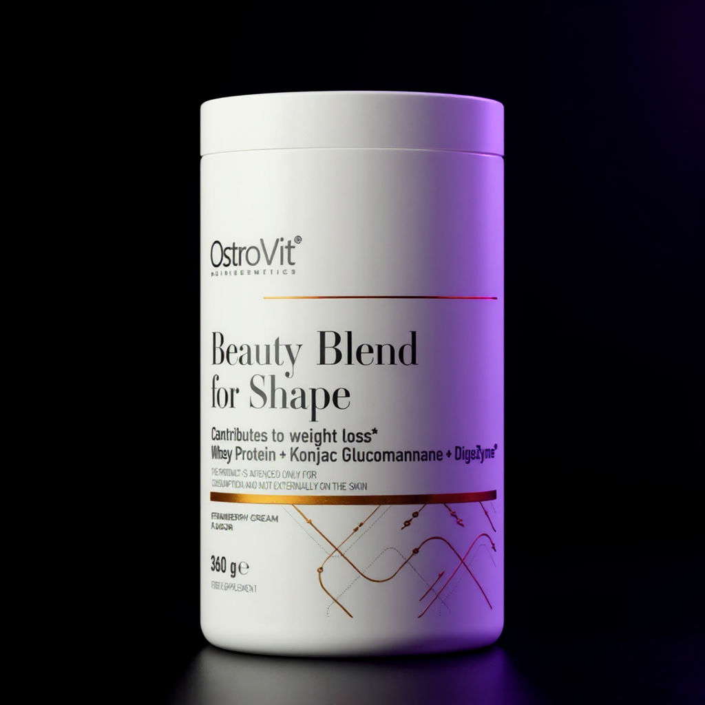 OstroVit Beauty Blend for Shape 360g Kreemjas maasikas